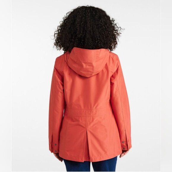 NWT L.L. Bean Women's H2OFF Rain Jacket PrimaLoft-Lined Ashpalt Gray Size Small - Picture 14 of 14